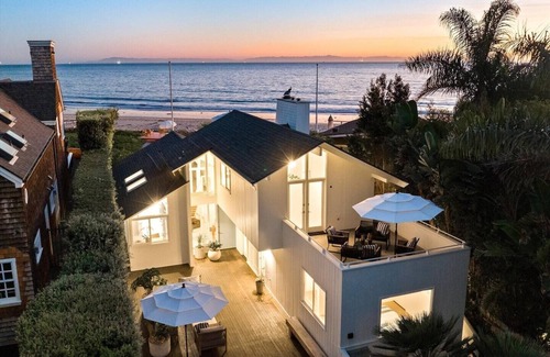 Padaro Lane House | Step out to Padaro Beach from this luxurious 5-bedroom 5 bath compound