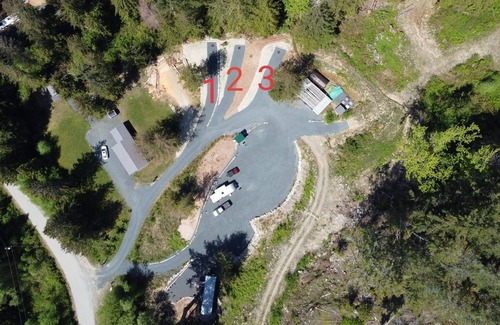 Powell River RV Rental | Steps from the Beach Off-grid Campsite - Site 3