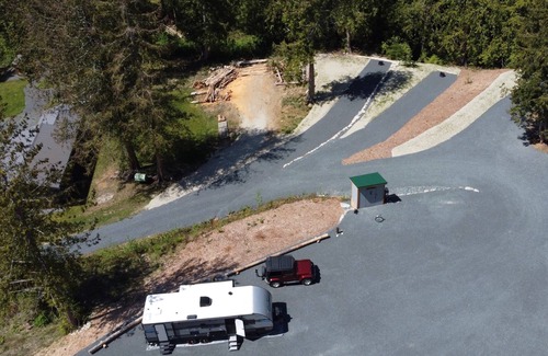 Powell River RV Rental | Steps From the Beach Full Service RV Site