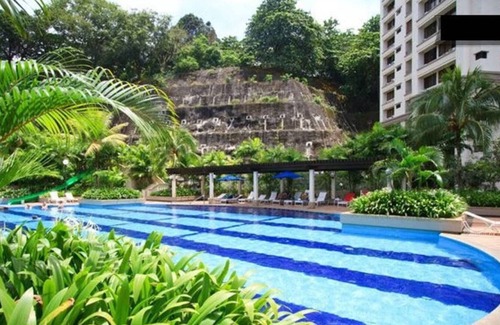 Tanjung Bungah Condo | Steps to Beach. Nicely renovated with Huge Pool