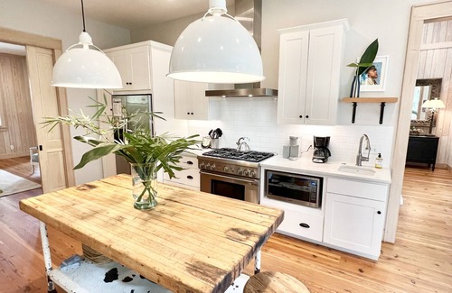 Folly Beach House | Steps to Downtown, Pier & Beach with Gourmet Kitchen!