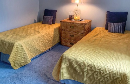 Sea Isle City Condo | STEPS to the beach and beautiful ocean views from the front deck.