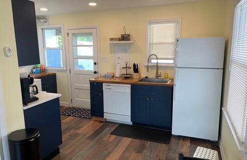 Brigantine Apartment | Steps to the Beach! 1st Floor Brigantine Condo with Private Yard