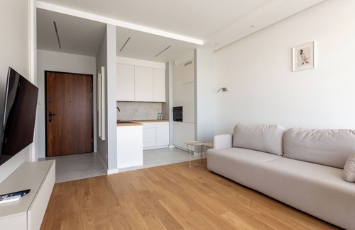 Gdansk City Center Apartment | Stocznia Serene Riverside Apartment