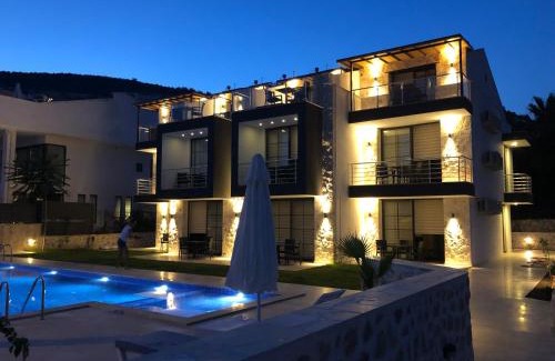 Kalkan Apartment | Stone House Aparts 1 plus 1 mit Poolterrasse Kalkan No 1