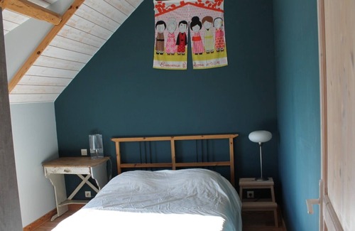 Moelan-sur-Mer House | Stone house with heated pool from May to September