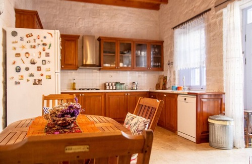 Urla Villa | Stonehouse with Backyard and Fireplace in Alacati
