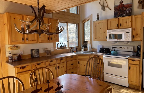 Bellvue Cabin | Storybook Cabin - Private Stream, Incredible Canyon View, Starlink Internet