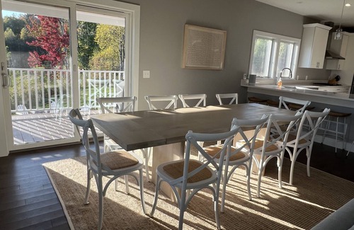 Stowe Area House | Stowe Camp - New! 5 Bedroom Home with Hot Tub and Game Room close to Mountain Rd