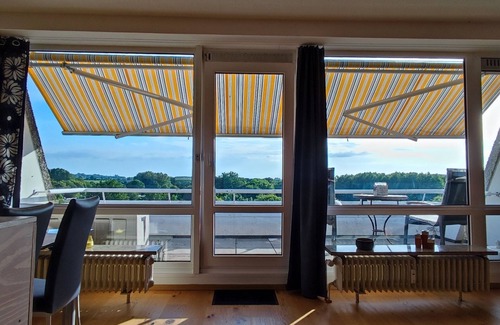 Schilksee Apartment | Strandnahes Penthouse zur Sonnenseite im Olympiahafen Kiel-schilksee
