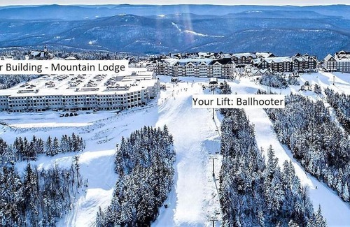 Snowshoe Apartment | Stroll to Slopes Village Area Ski in-out Unit 351