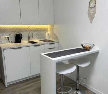 Palanga Apartment | Studija su balkonu Palangos centre