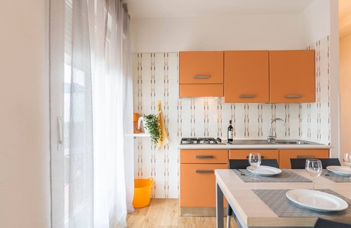 Malcesine Apartment | Studio 2 in "Residence la Pergola" with Balcony, Pool; Parking Available