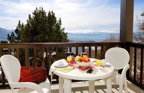 Font-Romeu-Odeillo-Via Apartment | Studio abordable avec cuisinette équipée