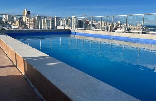 Amaralina Apartment | Studio Aconchegante com Varanda, Piscina e Vista Mar - Salvador