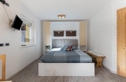 Tesero Apartment | Studio Apartment Casa Parè Francesca with Mountain View & Wi-Fi; Parking Available