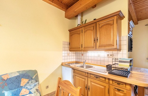 Krostitz Apartment | Studio Apartment 'Ferienwohnung Nr 4 Walnuss' with Shared Garden and Wi-Fi