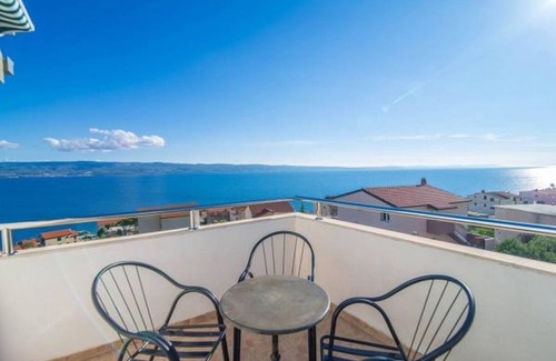 Dugi Rat Apartment | Studio apartment in Dugi Rat with Seaview, Terrace, Air condition, WIFI (5113-1)