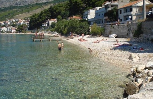Dugi Rat Apartment | Studio apartment in Dugi Rat with Seaview, Terrace, Air condition, WIFI (5113-1)