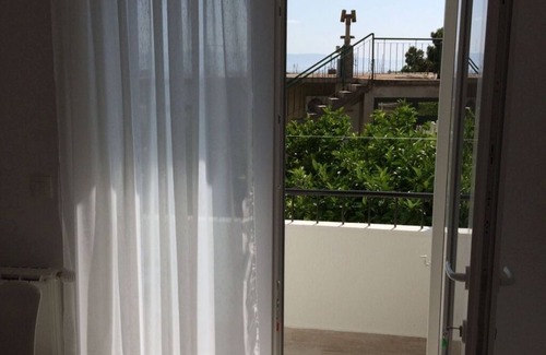 Podgora Apartment | Studio apartment in Podgora with Seaview, Balcony, Air condition, WIFI (4492-4)