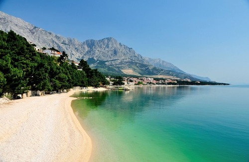 Tucepi Apartment | Studio apartment in Tučepi with Seaview, Balcony, Air condition, WIFI (3674-4)