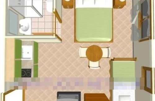Tucepi Apartment | Studio apartment in Tucepi with air conditioning, WiFi, washing machine 202-2