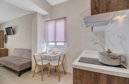 Perigiali Apartment | Studio Apartment 'K and A 2' with Balcony, Wi-Fi and Air Conditioning
