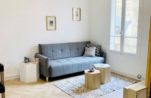 Vernier Apartment | Studio Avec Coin Nuit en Plein Centre de Nice