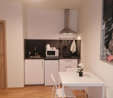 Palmovka Apartment | Studio brand new apartment #28 in new building with free parking in city center