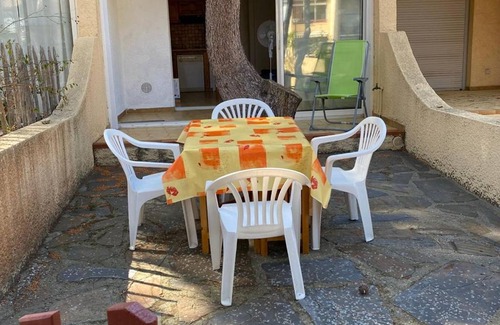 La Franqui-Plage Apartment | Studio Cabine 4 Pers, Terrasse, Parking Privé, Proche Plage et Commerces, La Franqui - FR-1-81-585