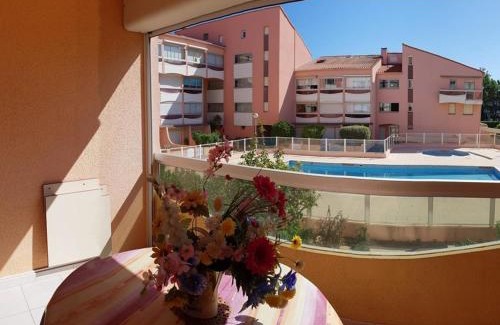 Plage d'Argeles Apartment | Studio Cabine avec Piscine à 200m Plage - 4 Couchages, Parking Privatif, Argelès-sur-Mer - FR-1-388-20