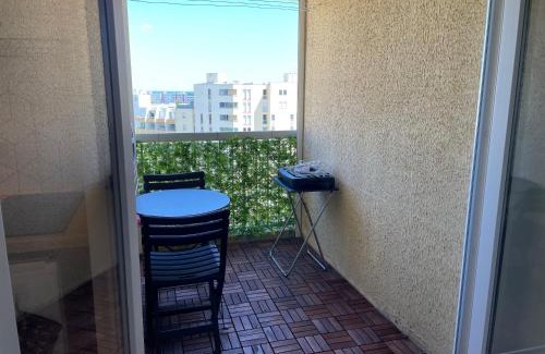 Carnon-Plage Apartment | Studio cabine vue mer