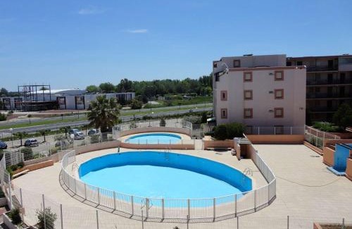 Le Grau-Du-Roi Apartment | Studio climatisé avec piscine, parking, terrasse, proche plage et commerces - FR-1-307-88