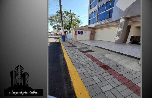 Piratuba Apartment | Studio climatizado, wifi no centro