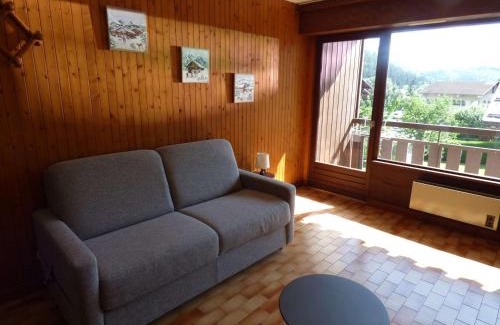 Le Grand-Bornand Apartment | Studio convivial avec cabine, balcon, proche des commodités - Le Grand-Bornand - FR-1-458-117