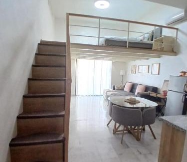 Ain Harrouda Apartment | Studio Cosy avec Mezzanine Piscine et Plage à 5 min à Zenata City