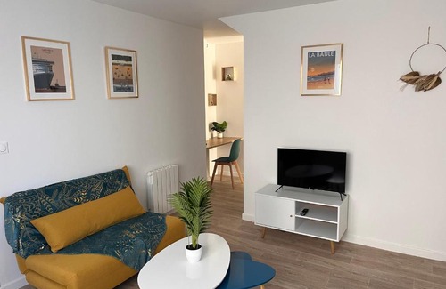 Saint-Nazaire Apartment | Studio cosy avec terrasse, proche Chantiers et Airbus