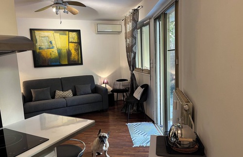 Cros-de-Cagnes Apartment | Studio en Rez-de-jardin À Cagnes SUR MER