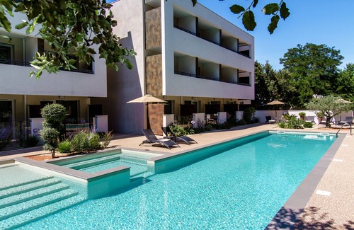 Montpellier Apartment | Studio Entre mer et Ville, Avec Terrasse, vue Bois et Piscine