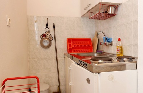 Drace Apartment | Studio flat with balcony and sea view Drače, Pelješac (AS-10211-a)