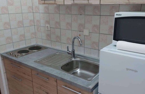 Gradac Apartment | Studio flat with balcony Podaca, Makarska (AS-11274-a)