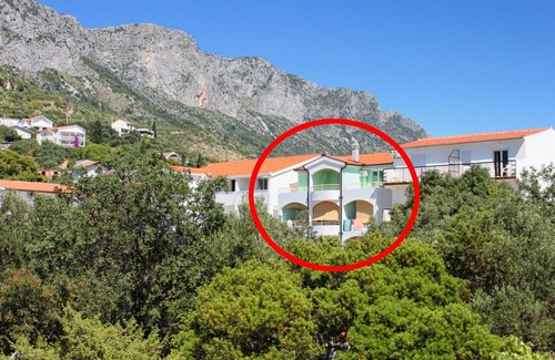 Gradac Apartment | Studio flat with balcony Podaca, Makarska (AS-11274-a)