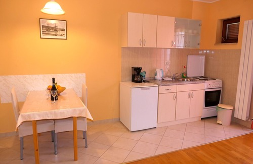 Senj Apartment | Studio flat with balcony and sea view Senj (AS-15376-b)