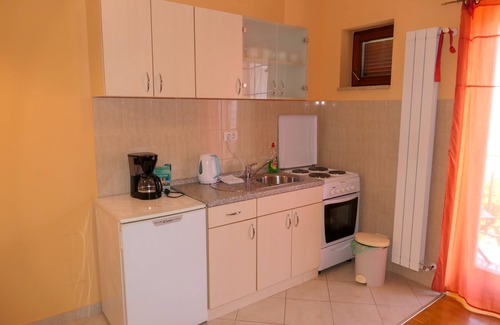 Senj Apartment | Studio flat with balcony and sea view Senj (AS-15376-b)