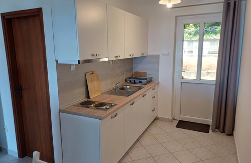 Klenovica Apartment | Studio flat with terrace and sea view Klenovica, Novi Vinodolski (AS-5581-b)