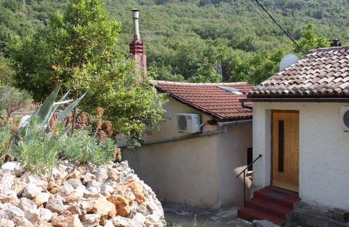 Merag Apartment | Studio flat with terrace Merag, Cres (AS-7877-a)