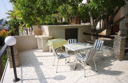 Merag Apartment | Studio flat with terrace Merag, Cres (AS-7877-a)