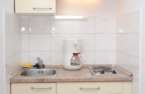Vinjerac Apartment | Studio flat with terrace and sea view Vinjerac, Zadar (AS-3248-l)