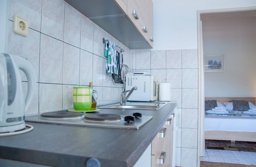 Pucisca Apartment | Studio flat with terrace and sea view Pučišća, Brač (AS-5625-a)