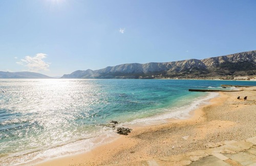 Baska Apartment | Studio flat with terrace Baška, Krk (AS-22121-a)